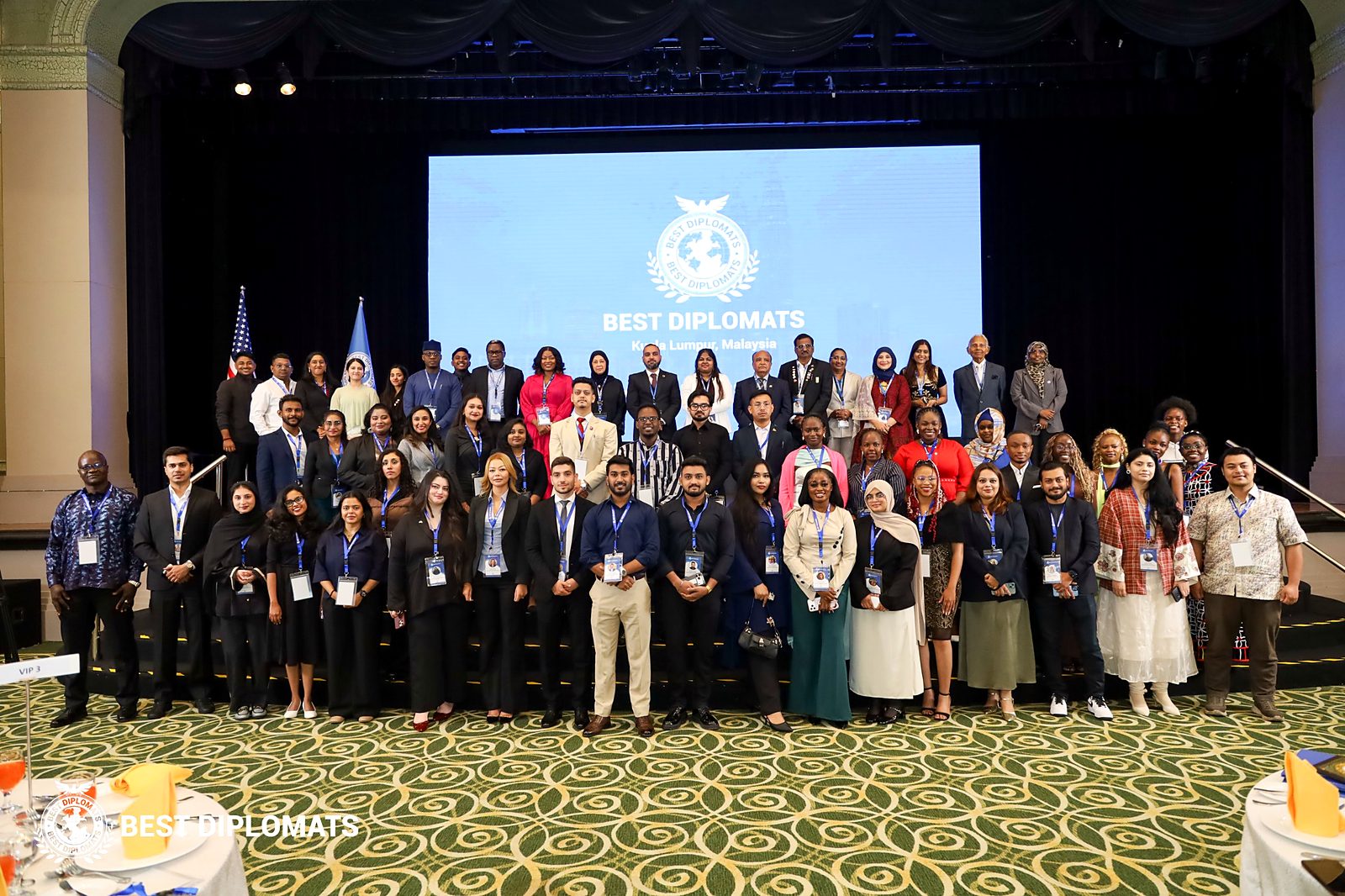 Best Diplomats Malaysia delegates group photo in Kuala Lumpur